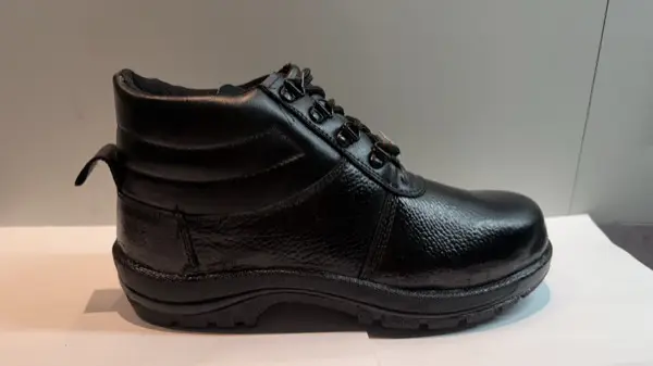 SPL 514 Hi-Ankle Cushion — Black safety shoe by SPL India