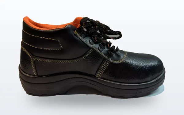 SPL 514 Hi-Ankle Cushion — Orange Trim safety shoe by SPL India